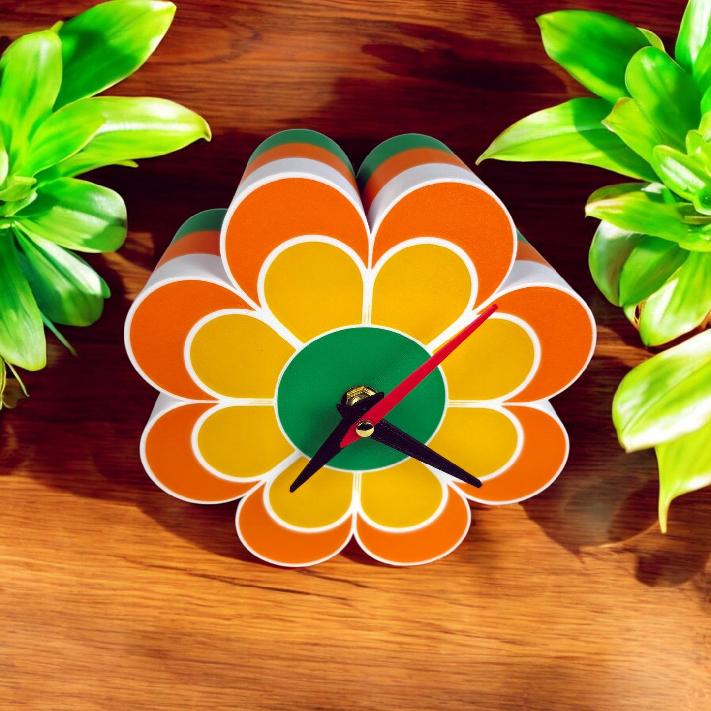 Flower Power Clock