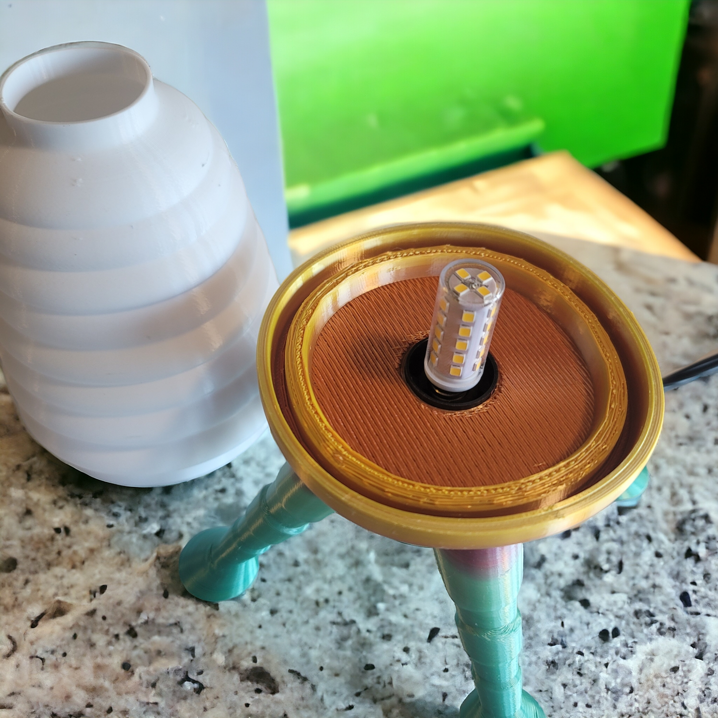 Space Age Sci-Fi Hive Lamp