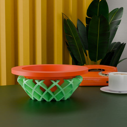 Retro Minimalist Space Age Nova Nest Decorative Bowl