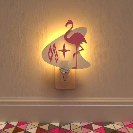 Cosmic Flamingo Night Light