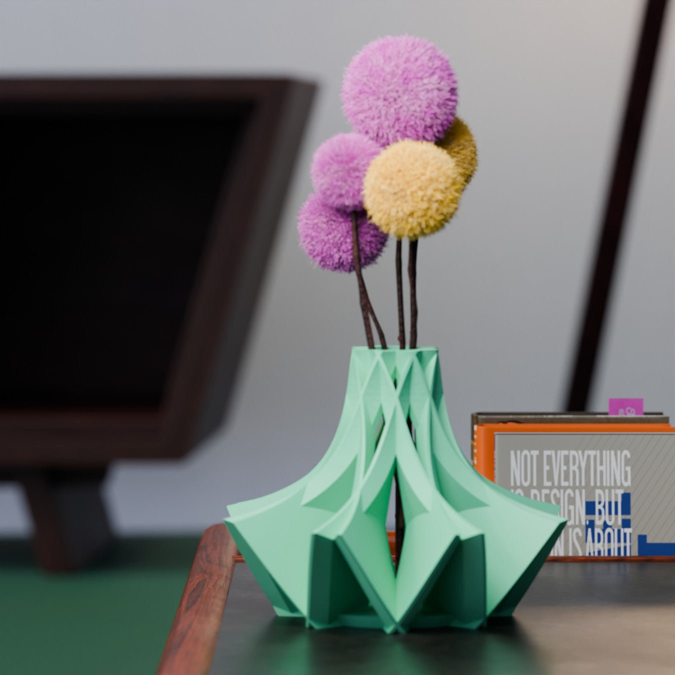 Retro Minimalst MCM Rivano Vase