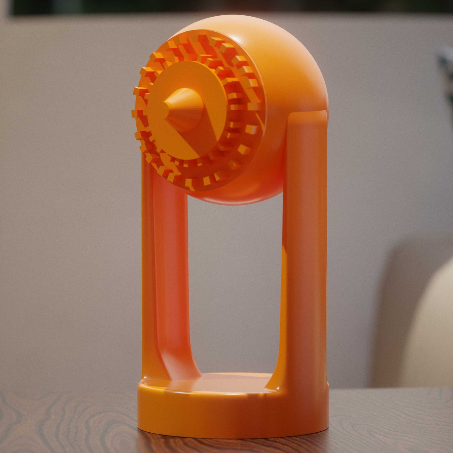 The Sphera Round Retro Style 70s Clock