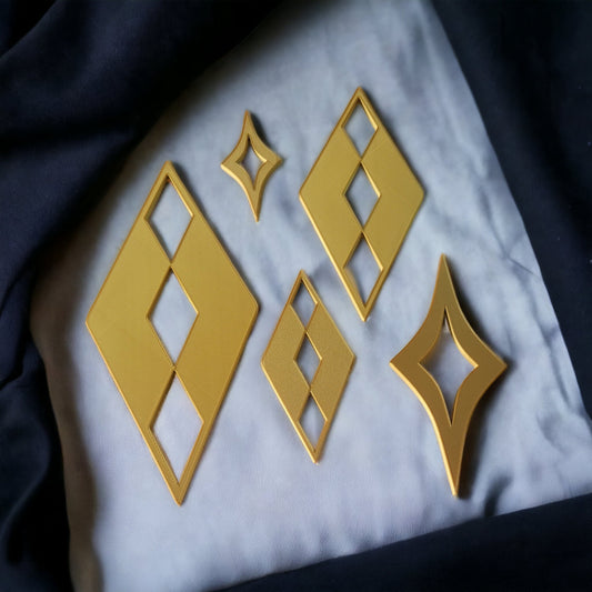 Palm Springs Paradise Diamond Stars Wall Décor