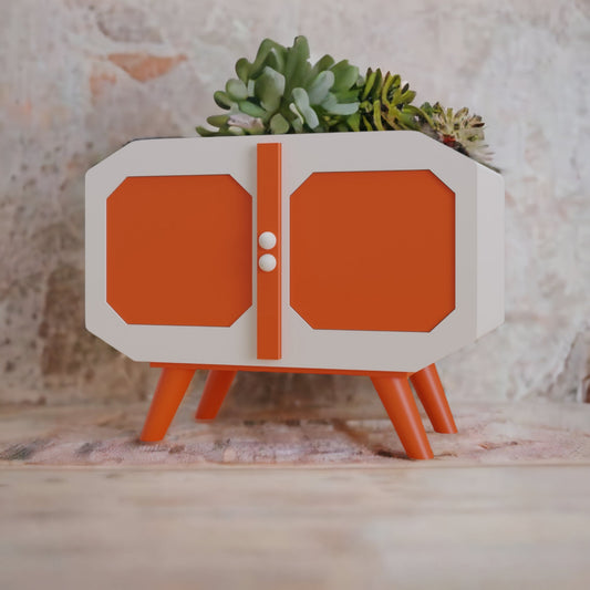 Space Age Futuristic Octo Planter