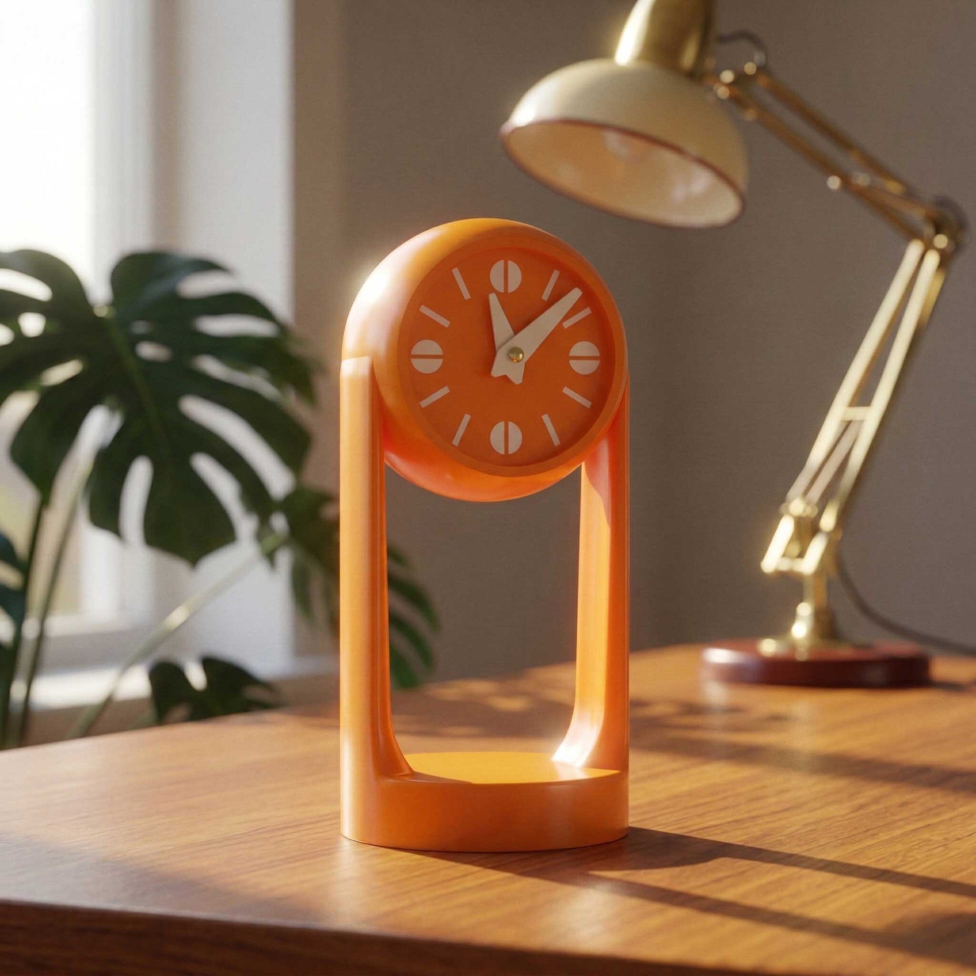 Blast From the Past: Introducing ‘The Sphera’ 70s Retro Desk Clock!