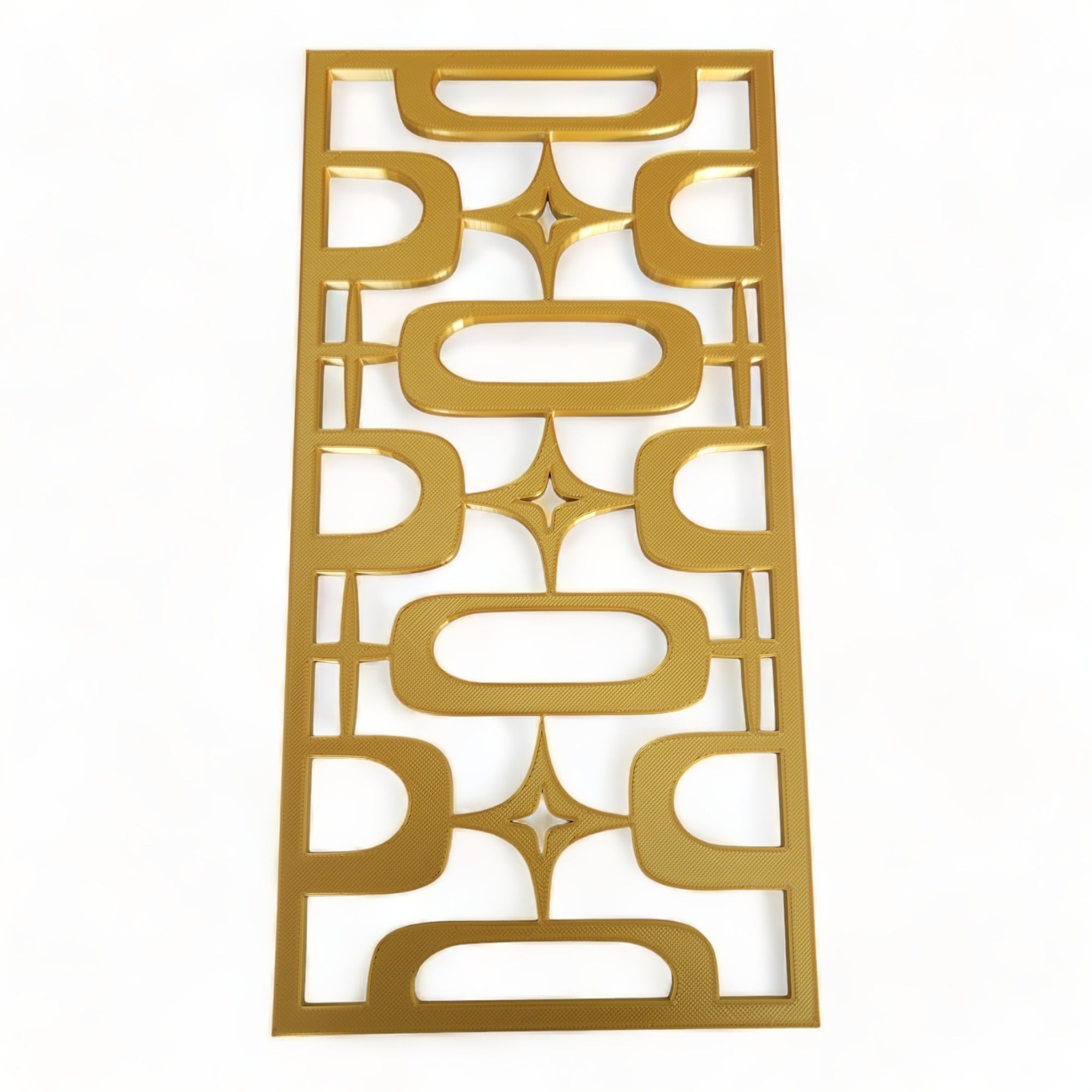 Atomic Ovals Stars Vintage Style Décor Panels