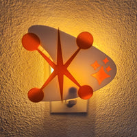 Mid Century Jacks & Starbursts Night Light