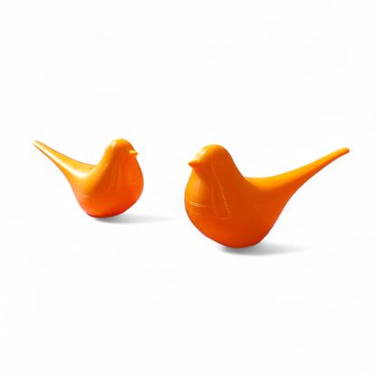 Mid Century Modern Spring Bird Figurine Pair