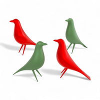 Minimalist Eames Style Holiday Birds