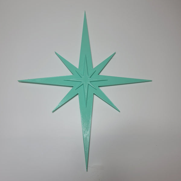 MINT XL Mid Century Modern Vintage starburst Discounted