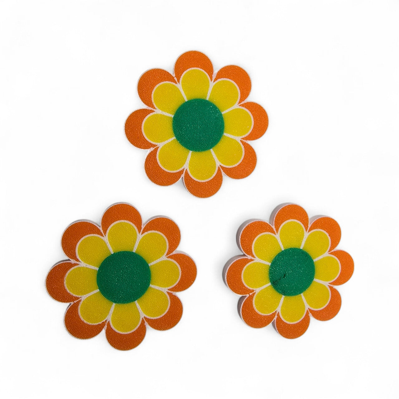 Retro Flower Power Magnet Set (Set of 3)