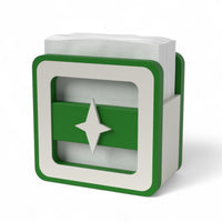 Space Age Squared Orbiter Starburst Napkin Holder