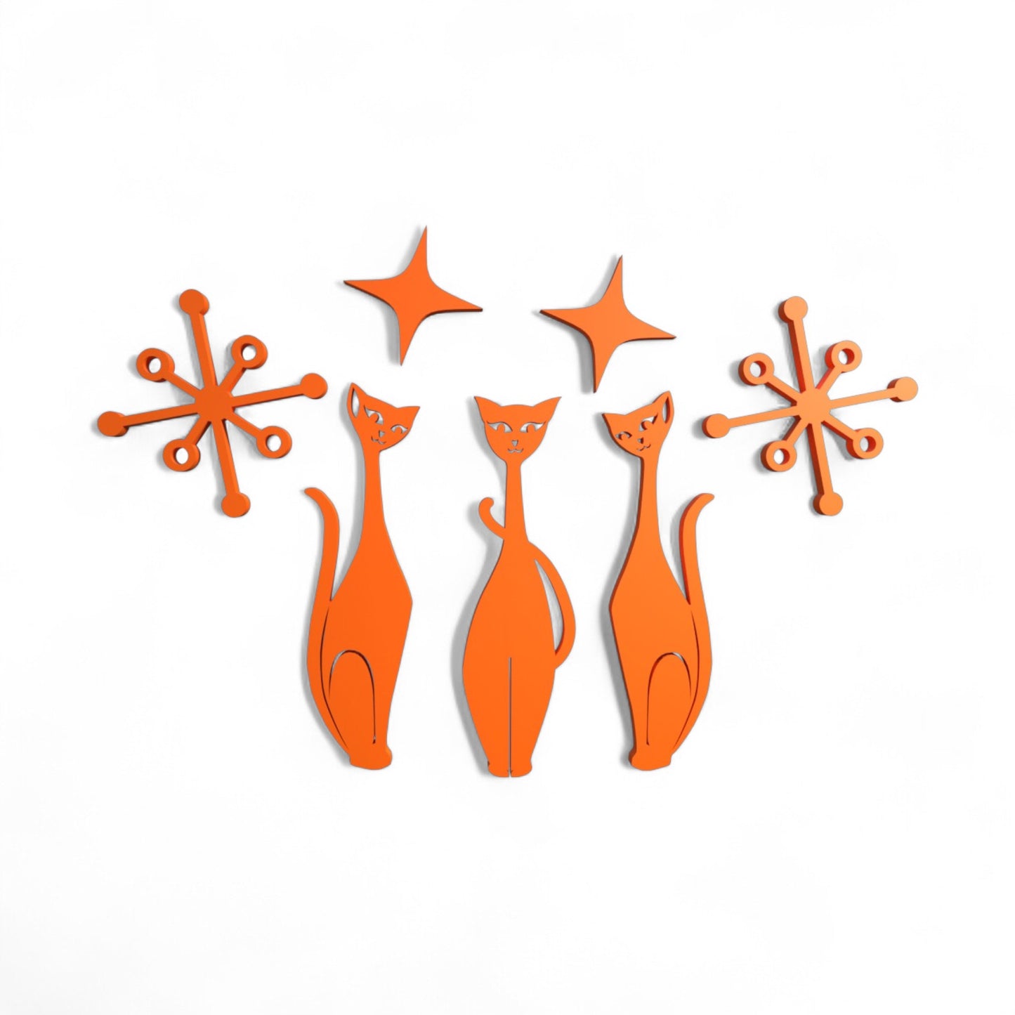 Atomic Space Cats Magnets