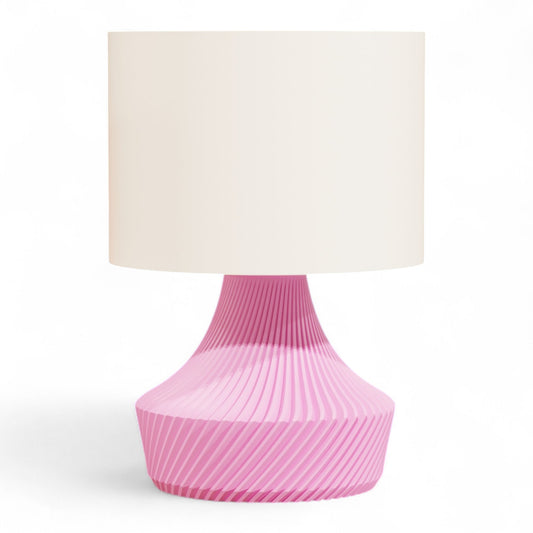 The Kallax Space Age Mid Century Modern Twist Lamp