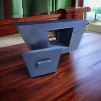 Starburst Radiant Desk Clock Mid Century Modern