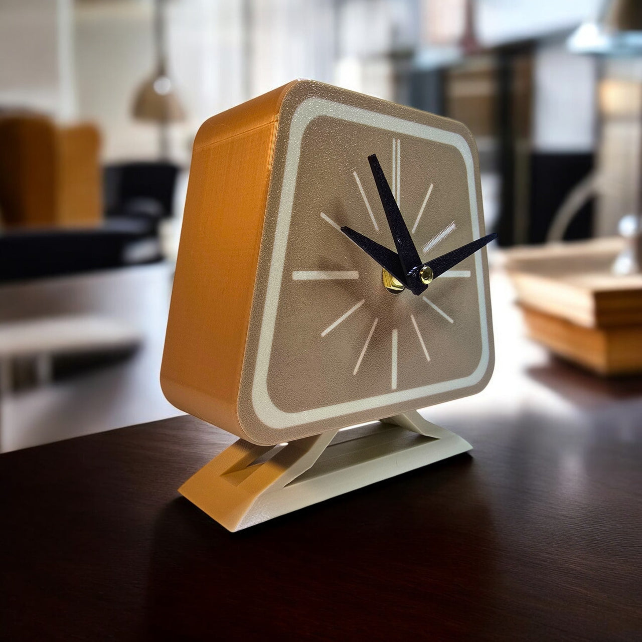 Orbitron Space Age Desk Clock