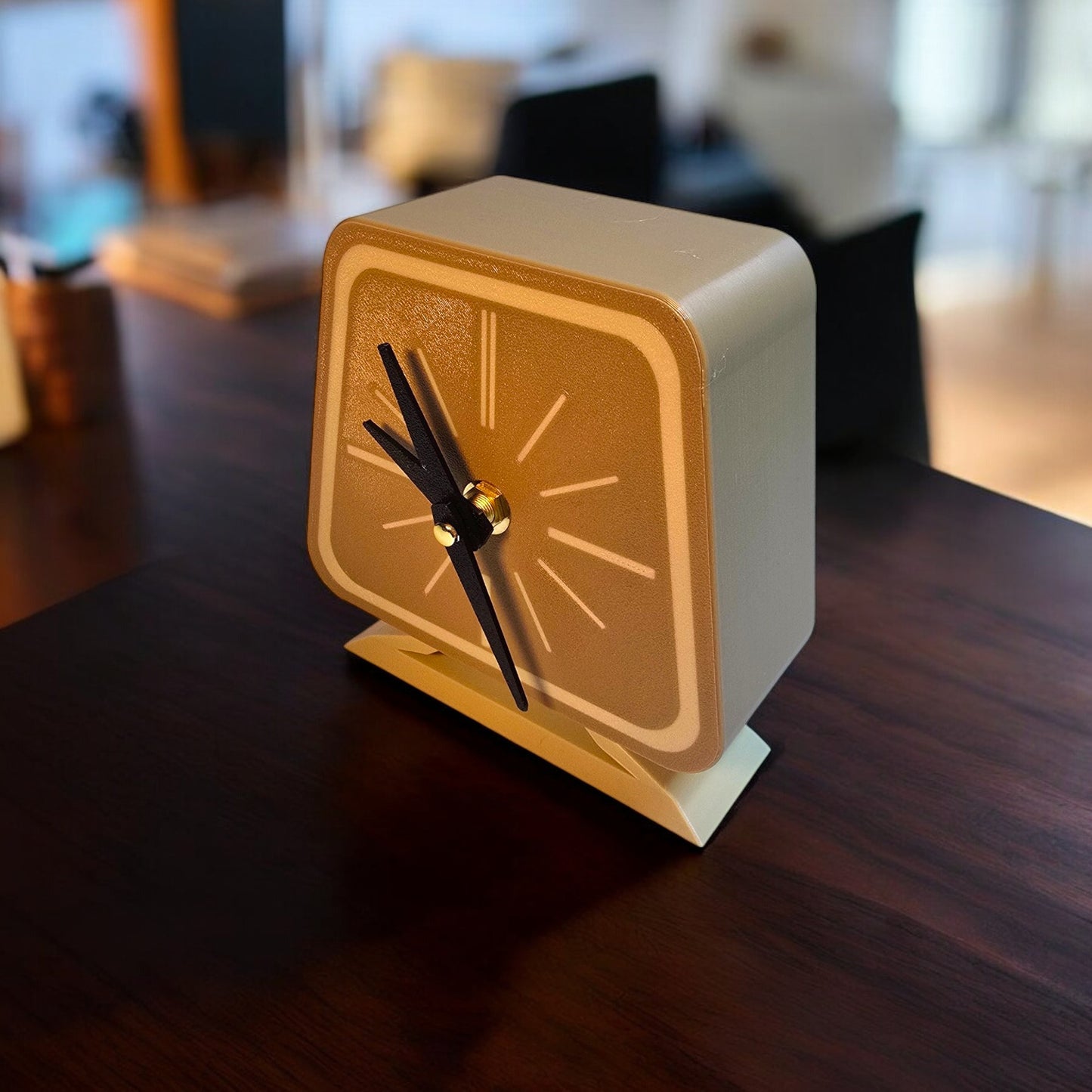 Orbitron Space Age Desk Clock