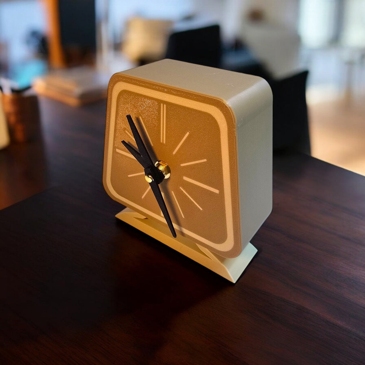 Orbitron Space Age Desk Clock