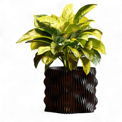 Joxel Space Age Retro Wavy Planter