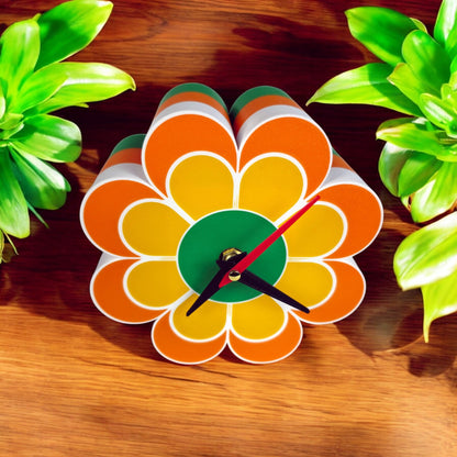 Flower Power Clock