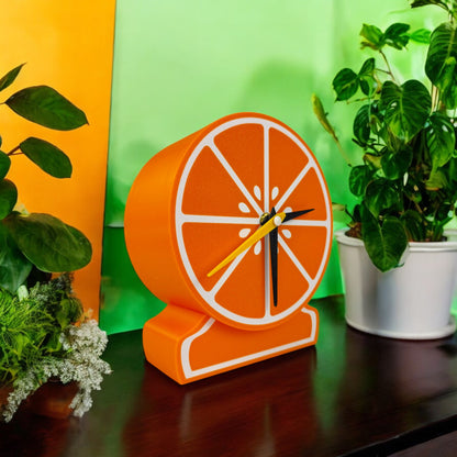Citrus Delight Desk Clock