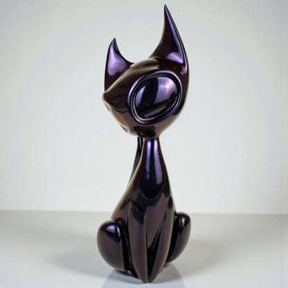 Atomic Cat MIDNIGHT GALACTIC ABYSS PlasmaGloss Sculpture
