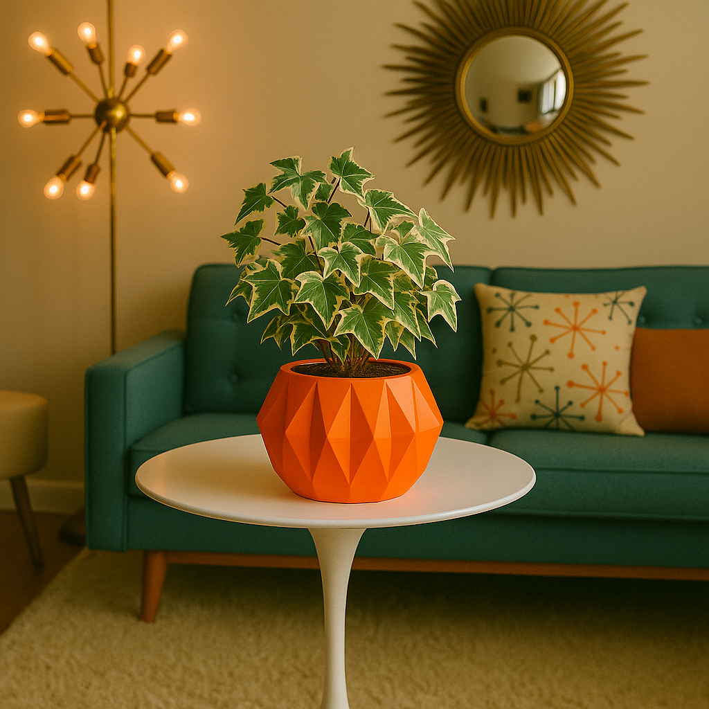 Astrelle Space Age Retro Minimalist Planter
