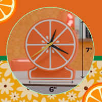 Citrus Delight Desk Clock