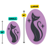 Retro Atomic Cat Wall Plaque