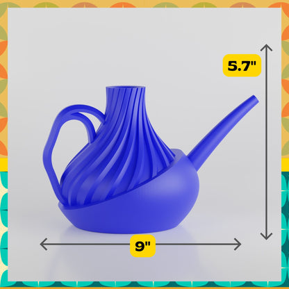 Tavi Vintage Style Mid Century Watering Can