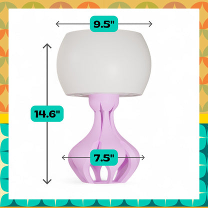 Yunari Retro Futuristic Lamp Mid Century Modern