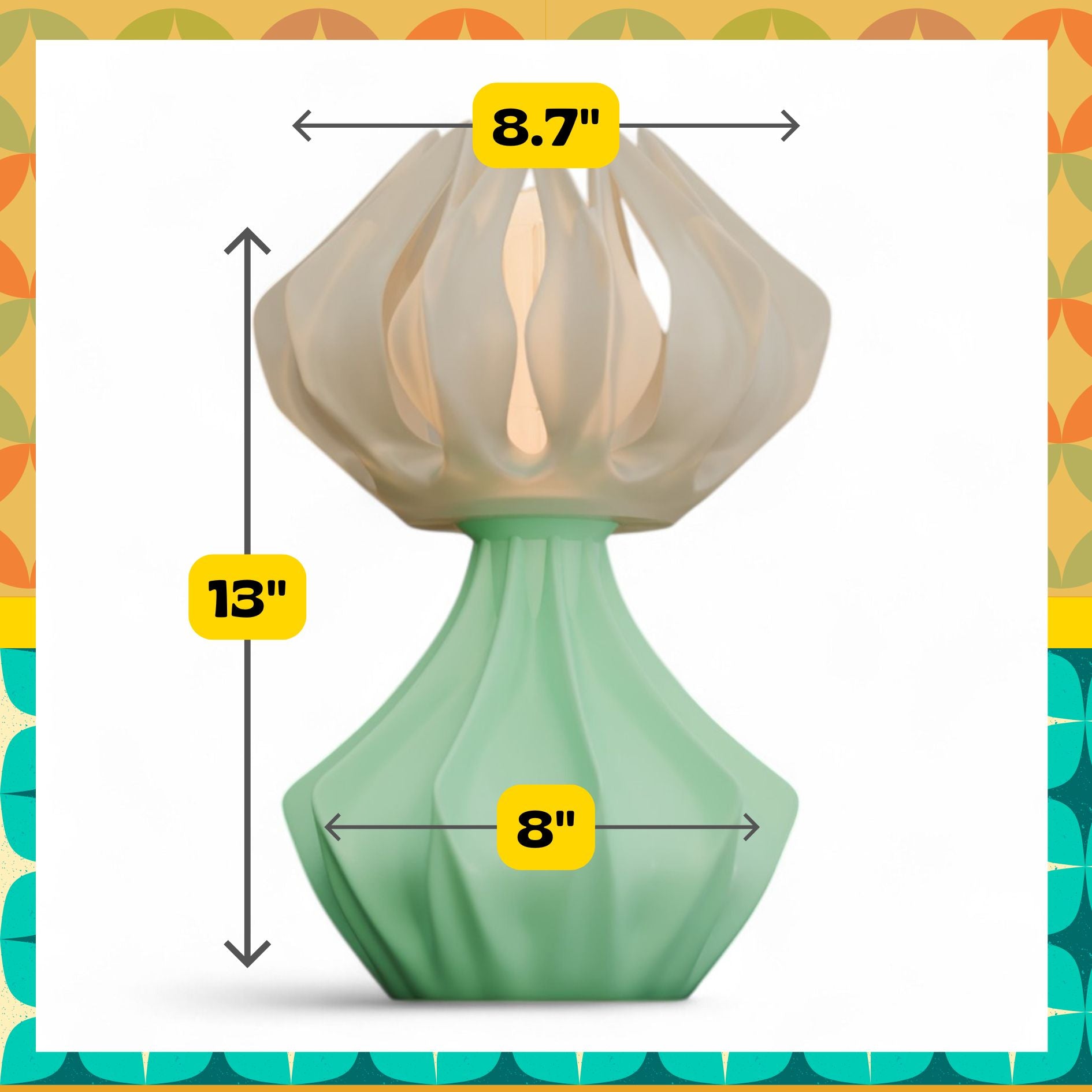 Floraxa Space Age Lamp