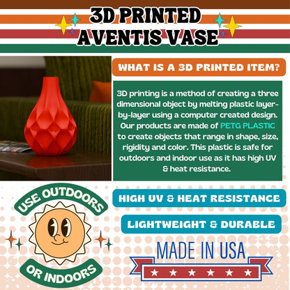 Aventis Wavy Space Age Vase