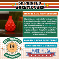 Aventis Wavy Space Age Vase