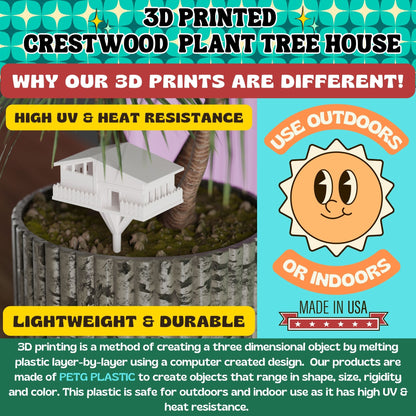 Mini Mid Century Modern Plant Stake Crestwood Tree House