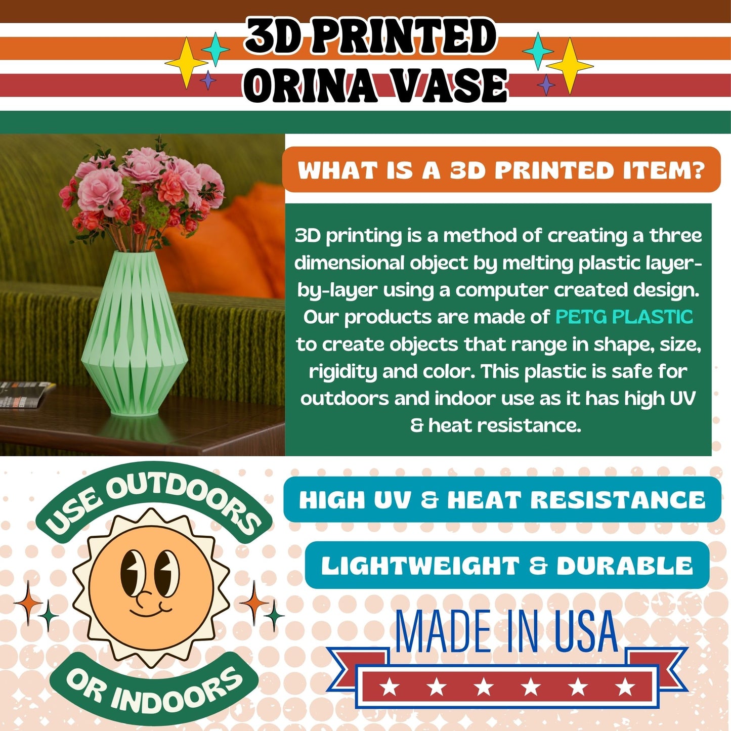 Space Age Orina Vase