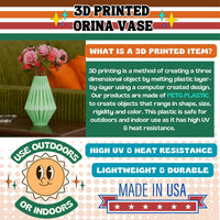 Space Age Orina Vase