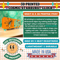 Cosmic Starburst Clock