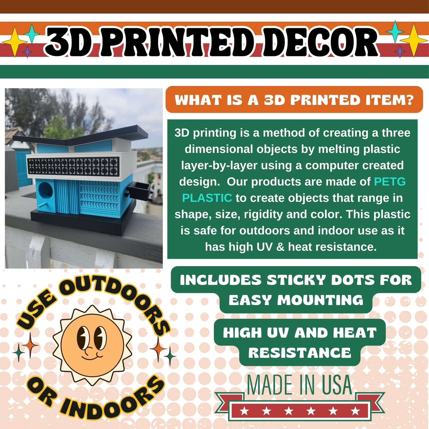 Park Place Midcentury Birdhouse