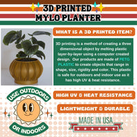 The Mylo Vintage Style Mid Century Planter