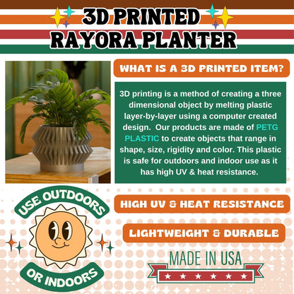 Rayora Space Age Atomic Planter