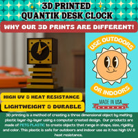 Quantik Square Space Age Clock