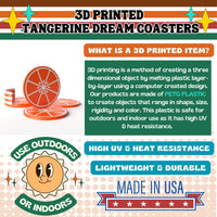 Tangerine Dream Retro Coasters