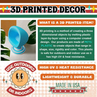 Nebula Nest Space Age Chair Planter