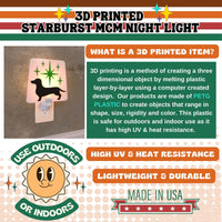 Atomic Dachshund Night Light