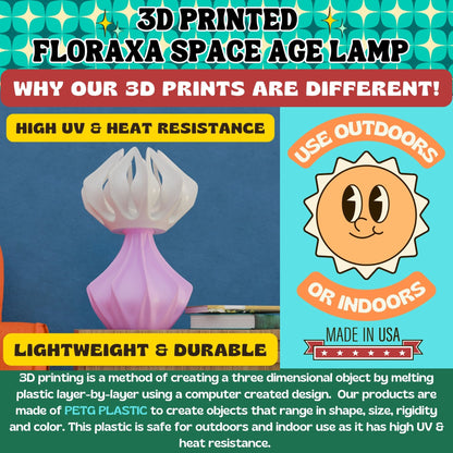 Floraxa Space Age Lamp