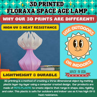 Floraxa Space Age Lamp