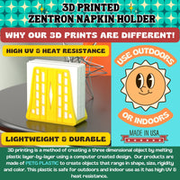 Zentron Space Age Napkin Holder Retro Mid Century Modern