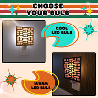 Atomic Ovals Night Light