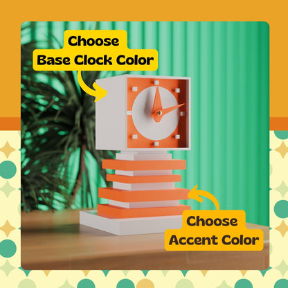 Quantik Square Space Age Clock